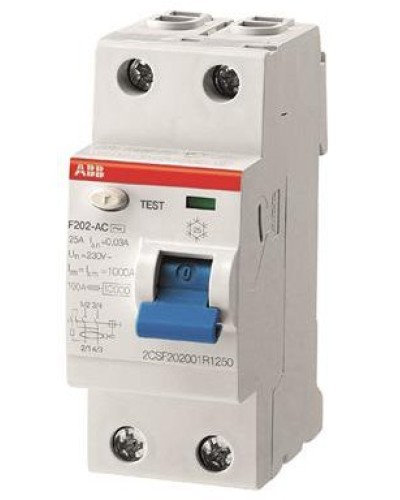 F202 AC-40/0,03 (2CSF202001R1400). Выключатель дифференциального тока (УЗО). ABB в Севастополе