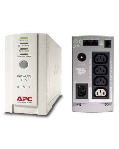 BK650EI APC Back-UPS 650 ВА. Источник бесперебойного питания. APC в Севастополе