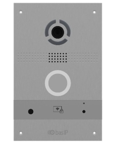 AV-08FB SILVER. Вызывная панель IP-домофона. BAS-IP в Севастополе