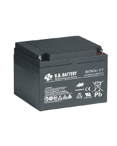 B.B. Battery BPS 26-12: Аккумулятор герметичный свинцово-кислотный в Севастополе