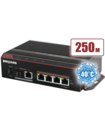 STP-411HP. Коммутатор 4-портовый. Beward в Севастополе