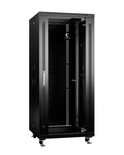 SH-05C-27U60/60-BK (8557c). Шкаф телекоммуникационный 19 напольный 27U. CABEUS в Севастополе