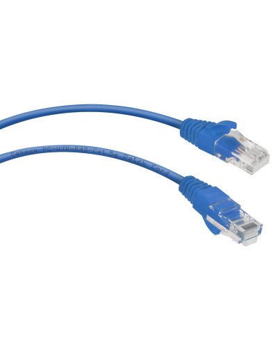 PC-UTP-RJ45-Cat.5e-1.5m-BL-LSZH (9530c), синий. Патч-корд медный. CABEUS в Севастополе