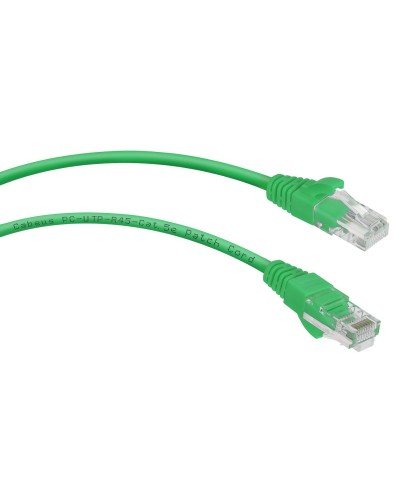 PC-UTP-RJ45-Cat.5e-2m-GN (7455c), зелёный. Патч-корд медный. CABEUS в Севастополе