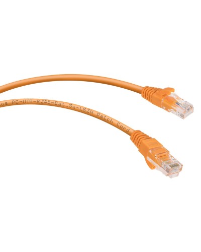 PC-UTP-RJ45-Cat.5e-0.3m-OR-LSZH (9519c), оранжевый. Патч-корд медный. CABEUS в Севастополе
