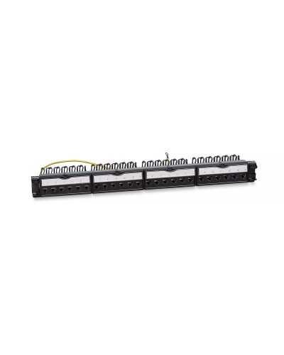PL-24-KJ-RJ45-Cat.6a-SH-180T (11834c): Патч-панель 19" (1U), 24 порта RJ-45, категория 6a, полностью экранированная в Севастополе