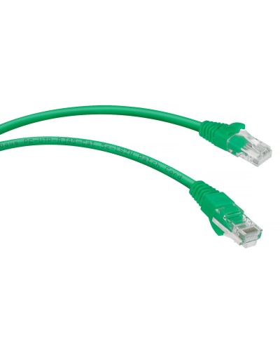 PC-UTP-RJ45-Cat.5e-0.3m-GN-LSZH (9503c), зелёный. Патч-корд медный. CABEUS в Севастополе