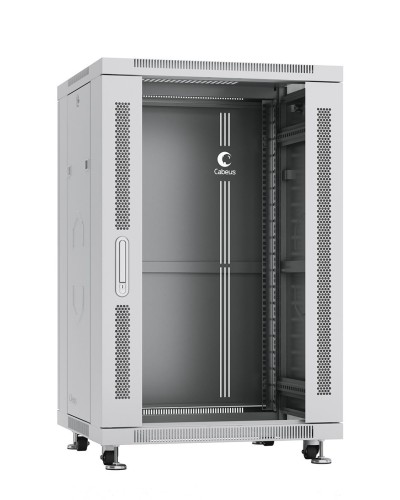 SH-05C-18U60/100 (7228c). Шкаф телекоммуникационный 19 напольный 18U. CABEUS в Севастополе