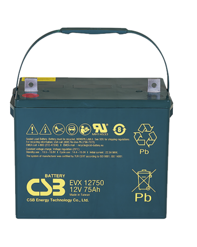 CSB EVX 12750. Аккумулятор герметичный свинцово-кислотный. CSB в Севастополе