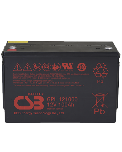 CSB GPL 121000. Аккумулятор герметичный свинцово-кислотный. CSB в Севастополе