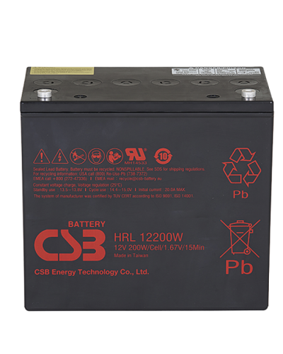 CSB HRL 12200W. Аккумулятор герметичный свинцово-кислотный. CSB в Севастополе