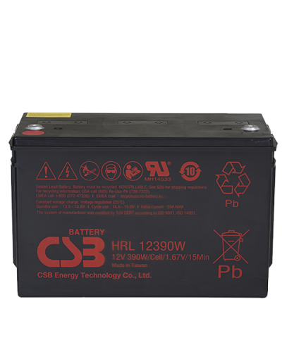 CSB HRL 12390W FR. Аккумулятор герметичный свинцово-кислотный. CSB в Севастополе