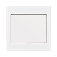 Корпус ЩРН-П 6 модулей IP41 навесной белая дверь (31085DEK). Корпус пластиковый. DEKraft