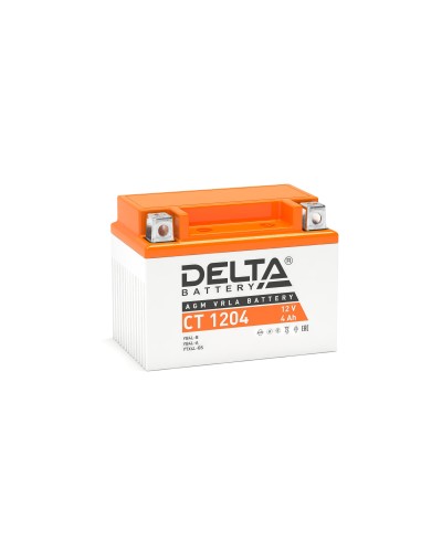 Delta CT 1204. Аккумулятор герметичный свинцово-кислотный стартерный. Delta в Севастополе
