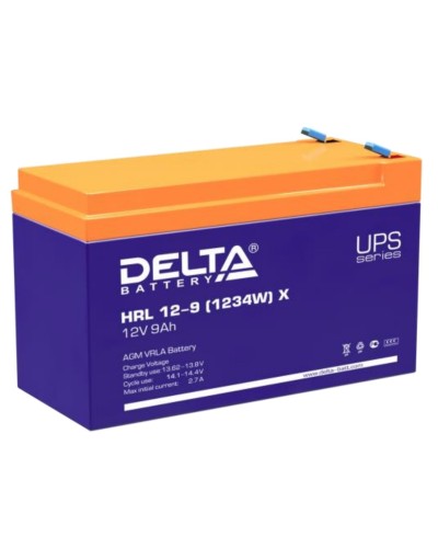 Delta HRL 12-9 X (1234W). Аккумулятор герметичный свинцово-кислотный. Delta в Севастополе