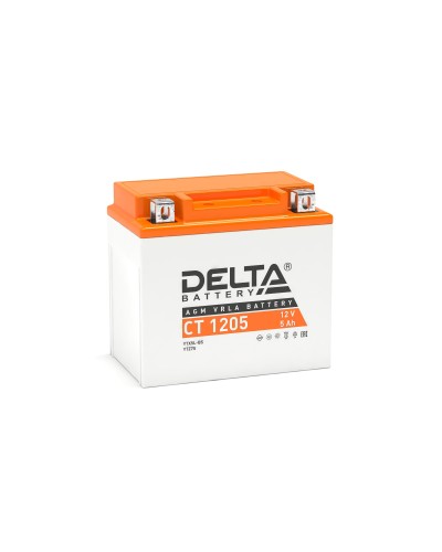 Delta CT 1205. Аккумулятор герметичный свинцово-кислотный стартерный. Delta в Севастополе