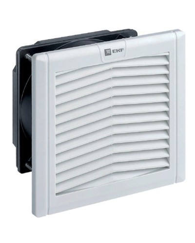 Вентилятор с фильтром 52 м2/ч 124x124 (FAN52F). Вентилятор с фильтром. EKF в Севастополе