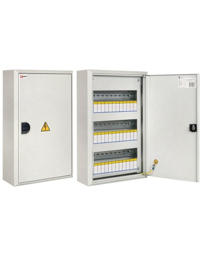 ЩРН-36 пласт. замок (480х300х120) IP31 PROxima (mb21-36n). Щит распределительный навесной. EKF в Севастополе