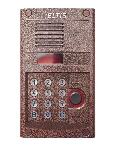 DP300-RD24 (медь). Блок вызова домофона. ELTIS в Севастополе