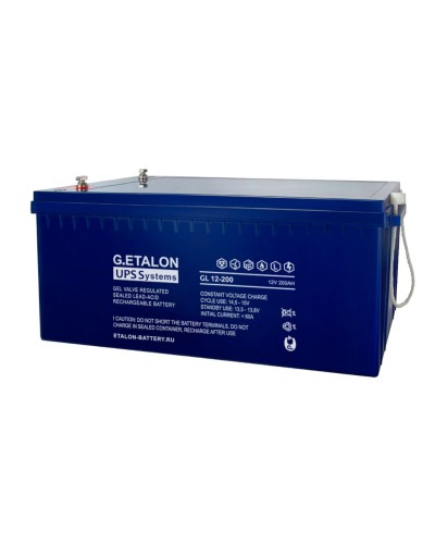 G.ETALON GL 12-200. Аккумулятор герметичный свинцово-кислотный. ETALON в Севастополе