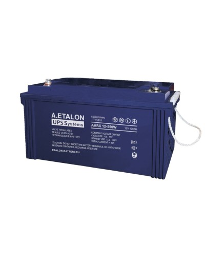 A.ETALON AHRX 12-550W (120). Аккумулятор герметичный свинцово-кислотный. ETALON в Севастополе