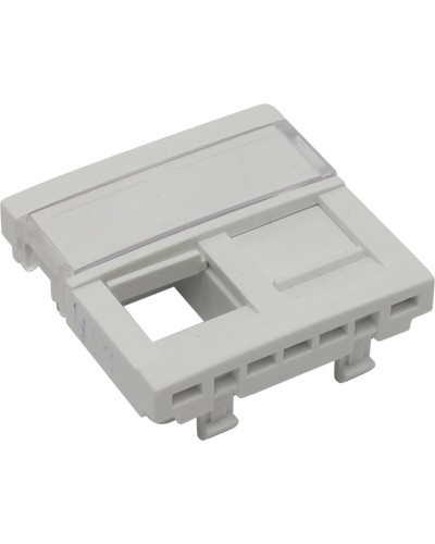Вставка для 2-х модулей под RJ-45 кат.5e UTP, белая (45971 SBR): Вставка для 2-х модулей в Севастополе