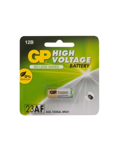 GP 23AF (GP 23AFRA-2F1), БЛИСТЕР. Высоковольтная батарейка 12В. GP Batteries в Севастополе