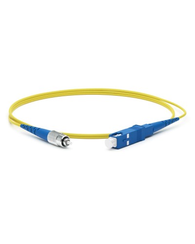 FC-S2-9-FC/UR-SC/UR-H-1M-LSZH-YL. Патч-корд волоконно-оптический одномодовый. Hyperline в Севастополе