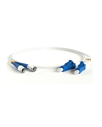 FC-D2-9A1-FC/UR-LC/UR-H-1M-LSZH-WH. Патч-корд волоконно-оптический FC-LC. Hyperline в Севастополе