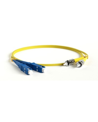 FC-D2-9A1-SC/UR-ST/UR-H-1M-LSZH-WH. Патч-корд волоконно-оптический ST-SC. Hyperline в Севастополе