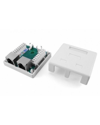 SB1-2-8P8C-C5e-SH-WH. Розетка RJ-45. Hyperline в Севастополе