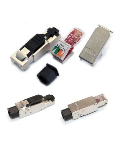PLUF-8P8C-S-C6-SH. Разъем RJ-45. Hyperline в Севастополе