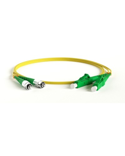 FC-D2-9-FC/AR-LC/AR-H-1M-LSZH-YL. Патч-корд волоконно-оптический FC-LC. Hyperline в Севастополе