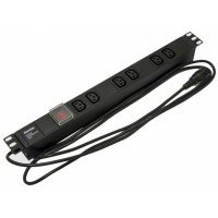 SHE19-6IEC-S-2.5IEC. Блок розеток 19. Hyperline