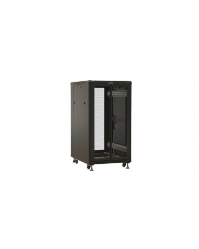 TTBR-2766-DD-RAL9004. Шкаф телекоммуникационный 19 напольный 27U. Hyperline в Севастополе