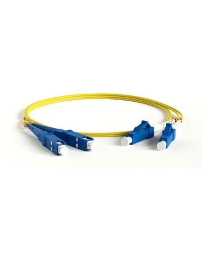 FC-D2-9-SC/UR-SC/UR-H-2M-LSZH-YL. Патч-корд волоконно-оптический SC-SC. Hyperline в Севастополе