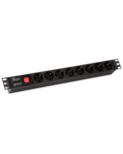 SHE19-8SH-S-IEC. Блок розеток 19. Hyperline в Севастополе