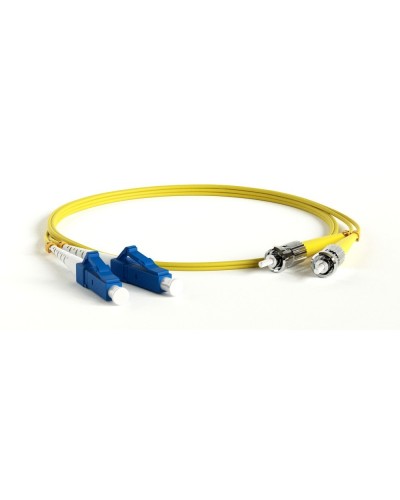 FC-D2-9-LC/UR-ST/UR-H-2M-LSZH-YL. Патч-корд волоконно-оптический ST-LC. Hyperline в Севастополе