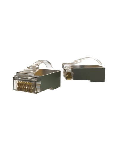 PLEZ-8P8C-UA-C5-SH-100 (100 шт). Разъем RJ-45. Hyperline в Севастополе