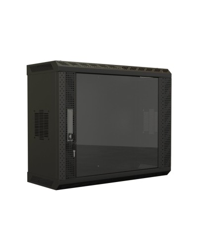 TWS-0925-GP-RAL9004. Шкаф телекоммуникационный 19 настенный 9U. Hyperline в Севастополе