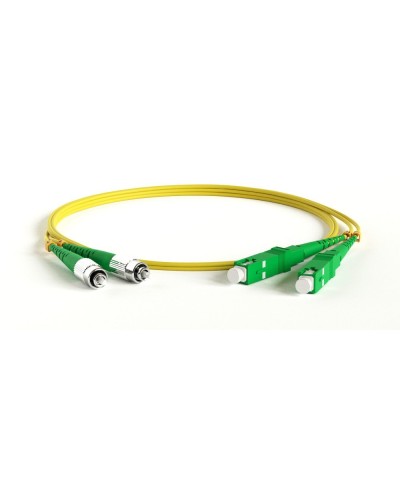FC-D2-9-FC/AR-SC/AR-H-1M-LSZH-YL. Патч-корд волоконно-оптический SC-FC. Hyperline в Севастополе