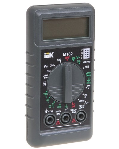 Мультиметр цифровой Compact M182 (TMD-1S-182). Мультиметр цифровой. IEK в Севастополе