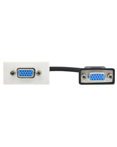 Розетка VGA M/M PRIMER РКМ-20-20-П белый IEK (PR-KK40D-RV-0-2-K01). Розетка. IEK в Севастополе