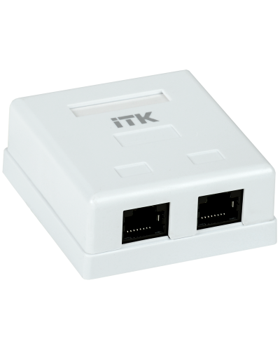 CS2-1C5EF-22. Настенная розетка RJ45. ITK в Севастополе