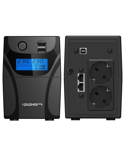 Ippon Back Power Pro II 850 Euro (1005575). Источник бесперебойного питания. Ippon в Севастополе
