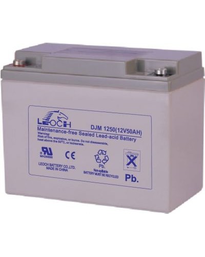 LEOCH DJM 1250. Аккумулятор герметичный свинцово-кислотный. LEOCH в Севастополе