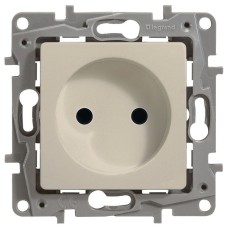 Розетка 2К ETIKA, слоновая кость (672320). Розетка. LegranD
