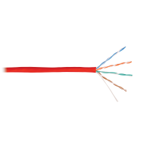 U/UTP 4pair, Cat5e, Solid, In, PVC (NMC 4100A-RD). Кабель «витая пара» (LAN) для структурированных систем связи. NIKOMAX