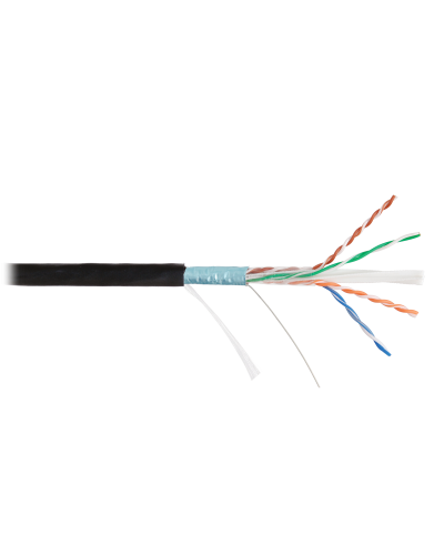 F/UTP 4pair, Cat6, Solid, In/Out, нг(А)-HF (NMC 4240C-BK). Кабель «витая пара» (LAN) для структурированных систем связи. NIKOMAX в Севастополе