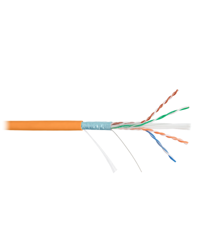 F/UTP 4pair, Cat6, Solid, In, нг(А)-HF (NMC 4240C-OR). Кабель «витая пара» (LAN) для структурированных систем связи. NIKOMAX в Севастополе